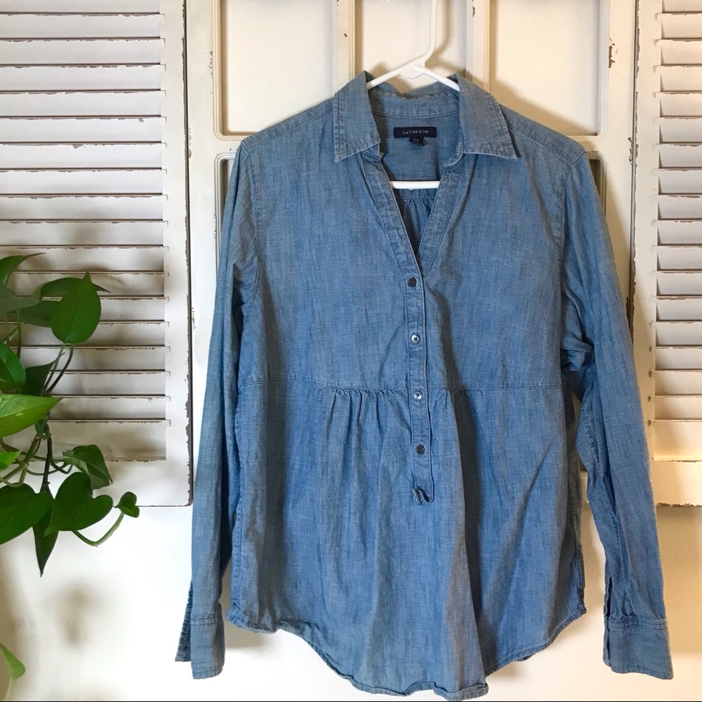 Land’s End Denim Long Sleeve